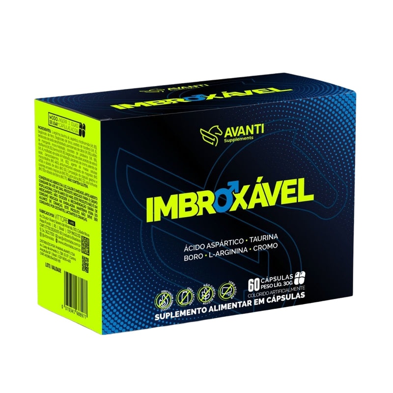 Imbroxável Multivitamínico Masculino 500mg 60 Cápsulas - Avanti Supplements