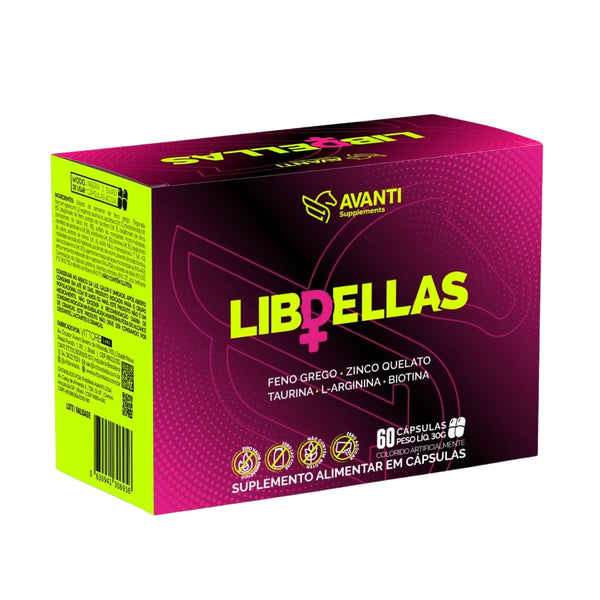 LibDellas Multivitamínico Feminino 500mg 60 Cápsulas - Avanti Supplements