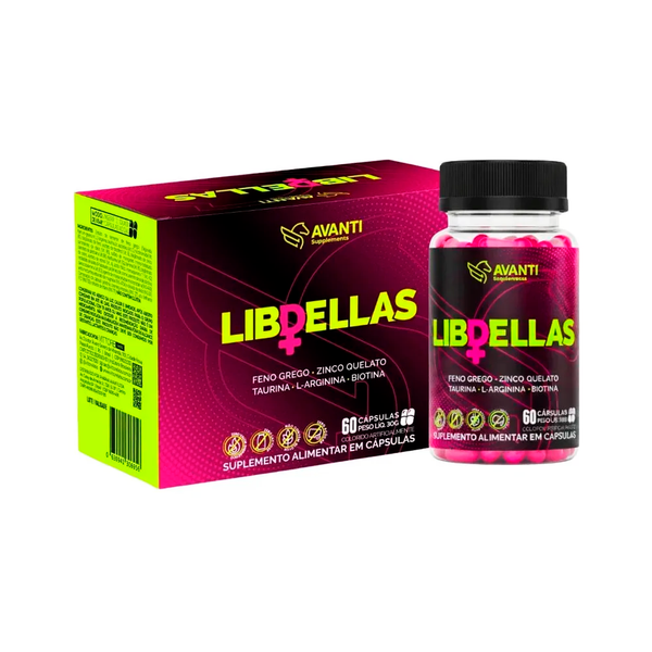 LibDellas Multivitamínico Feminino 500mg 60 Cápsulas - Avanti Supplements